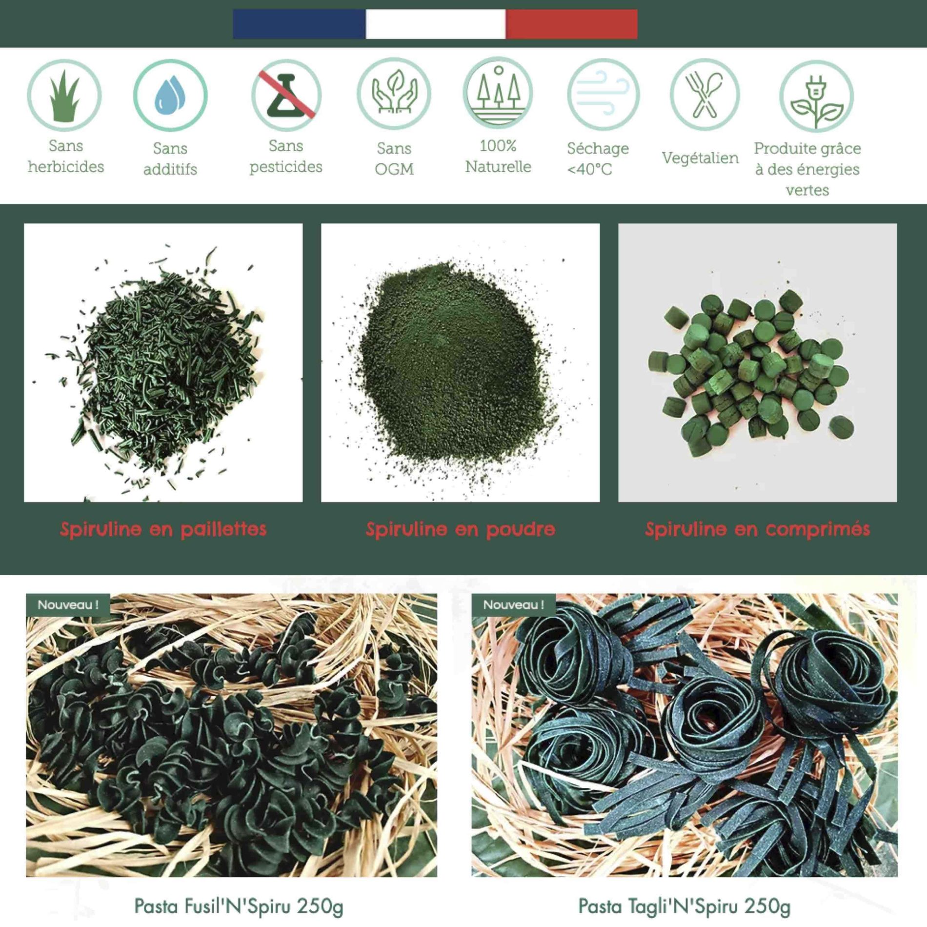 Spiruline naturelle